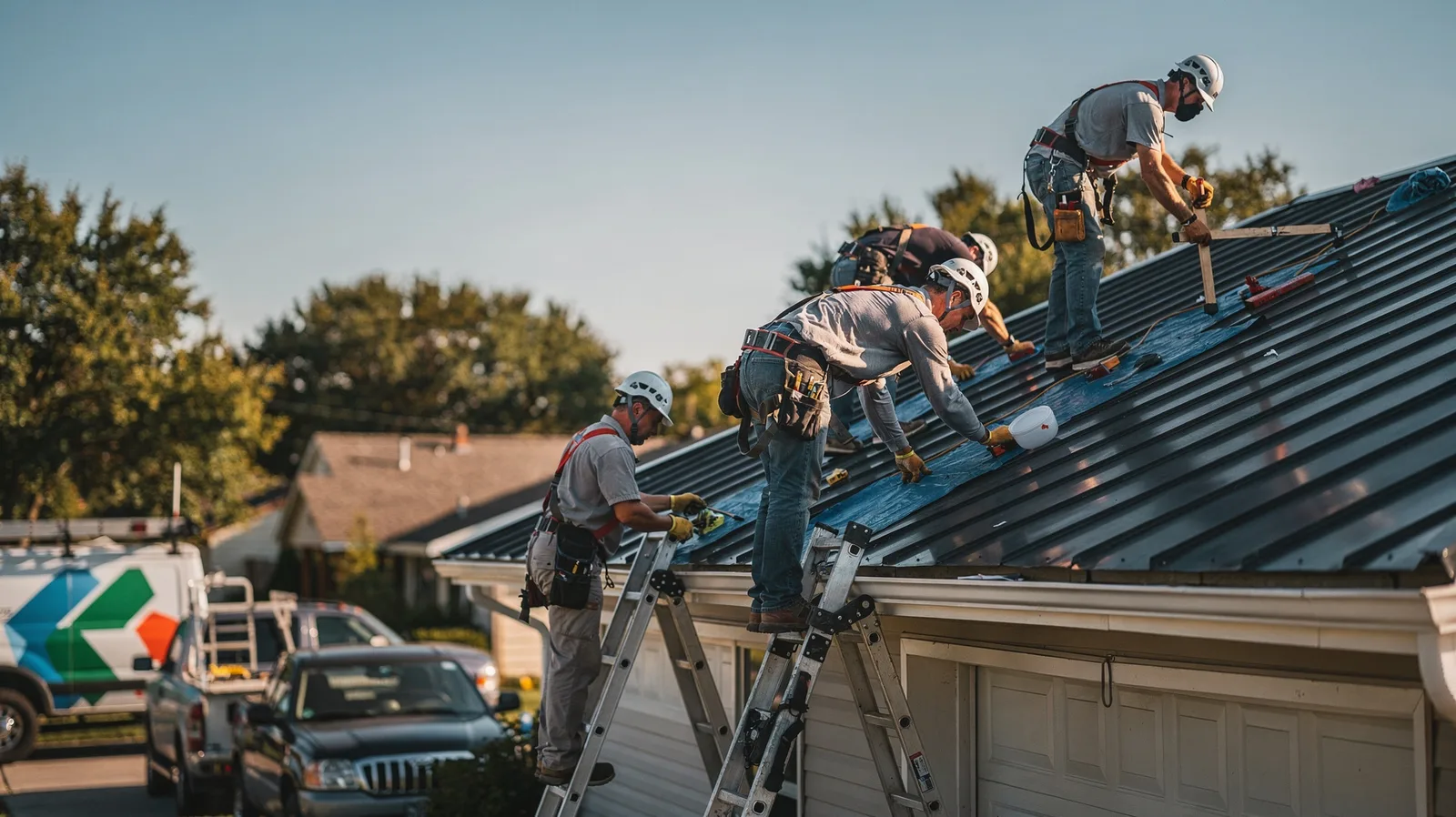 Metal Roof Installation in Omena, MI near me